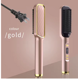 Electric Hot Comb — Multifunctional Hair Straightener with Negative Ion Technology