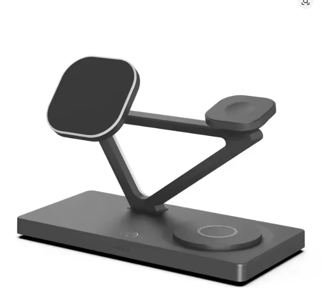 4-in-1 Wireless Charging Station — iPhone + Apple Watch + AirPods