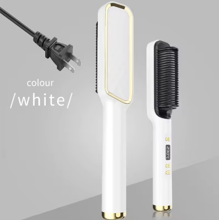 Electric Hot Comb — Multifunctional Hair Straightener with Negative Ion Technology