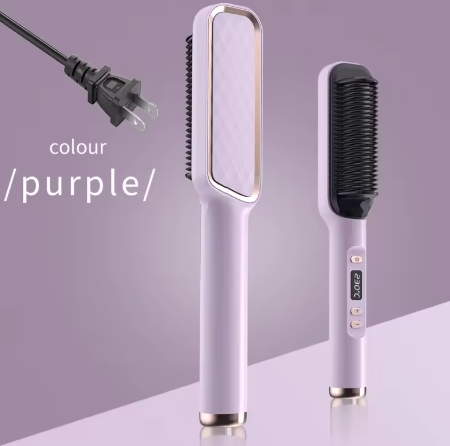 Electric Hot Comb — Multifunctional Hair Straightener with Negative Ion Technology