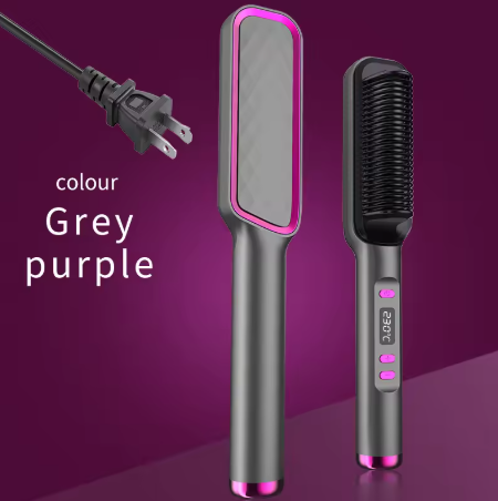 Electric Hot Comb — Multifunctional Hair Straightener with Negative Ion Technology