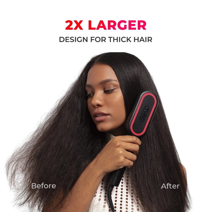 Electric Hot Comb — Multifunctional Hair Straightener with Negative Ion Technology