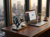 4-in-1 Wireless Charging Station — iPhone + Apple Watch + AirPods