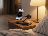 4-in-1 Wireless Charging Station — iPhone + Apple Watch + AirPods